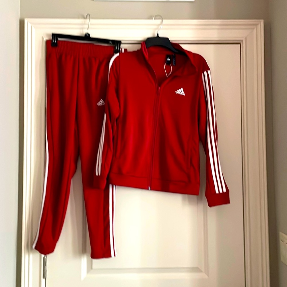 One full set and a pair of sweats